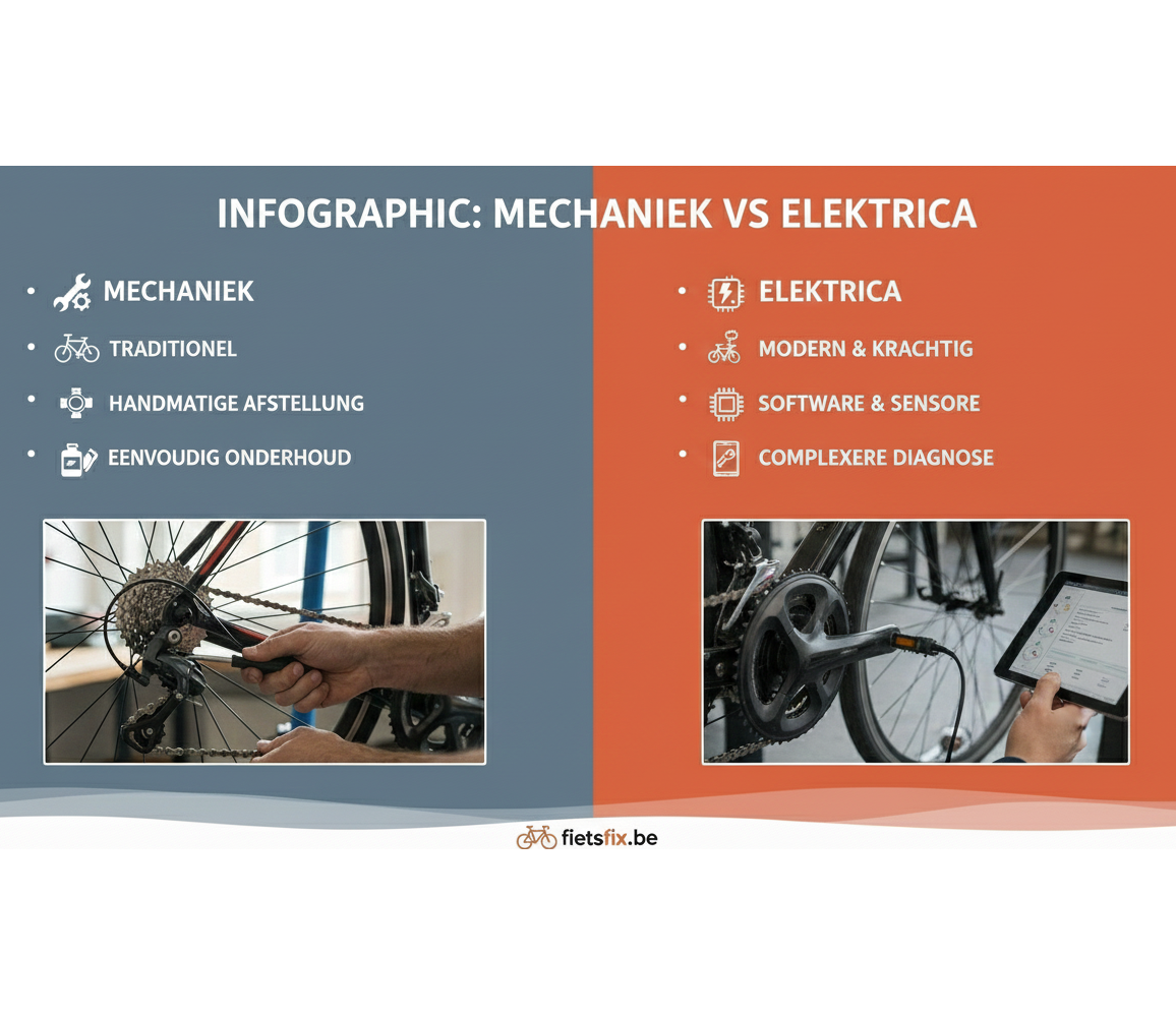 Vergelijking FietsFix 1.0 en 2.0: Mechaniek vs Elektrisch
